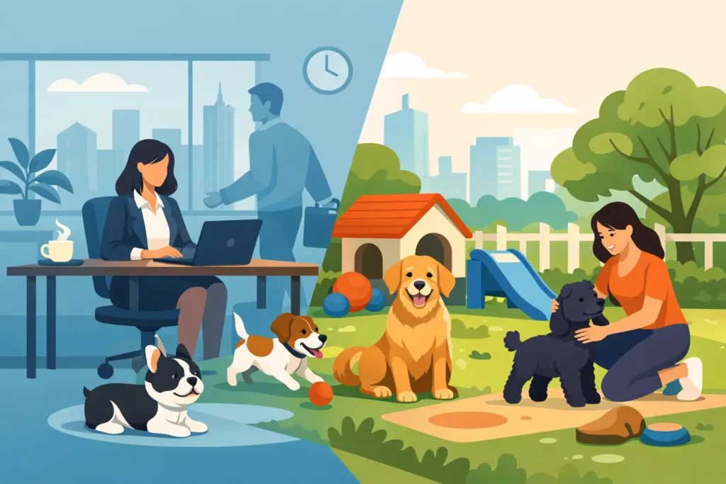 Dog Daycare for Working Professionals