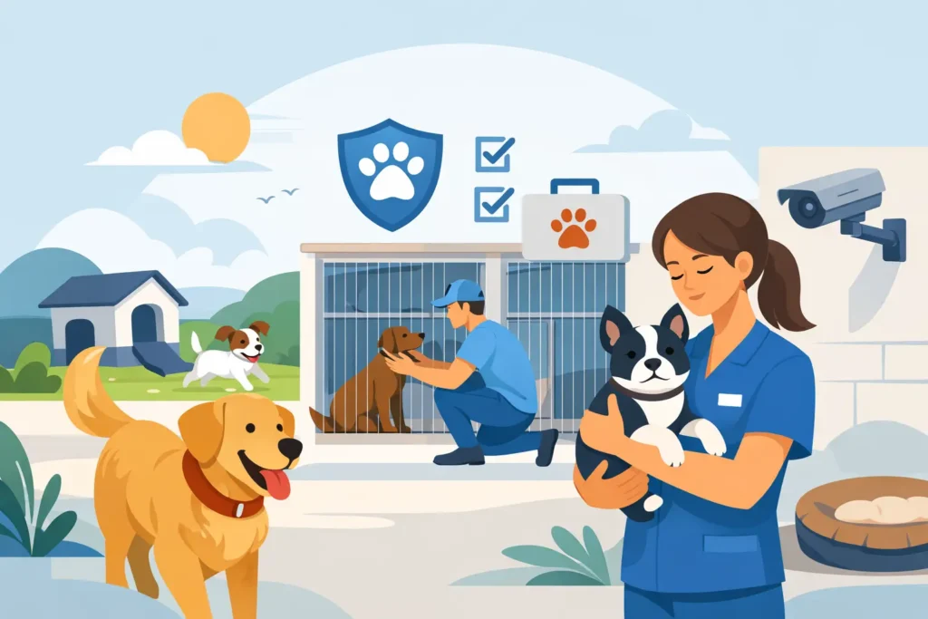 What Makes a Safe Dog Boarding Facility?