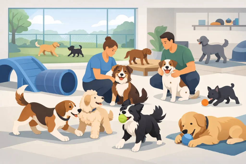 What Open Play Dog Daycare Really Offers